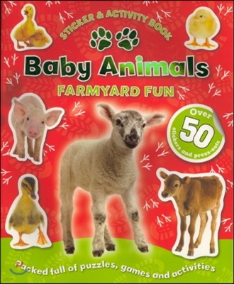 Sticker & Activity Book : Baby Animals - Farmyard Fun