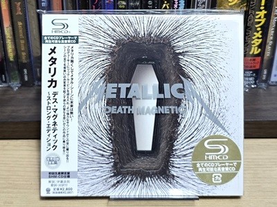 (일본반 3D커버 SHM CD) METALLICA (메탈리카) - DEATH MAGNETIC