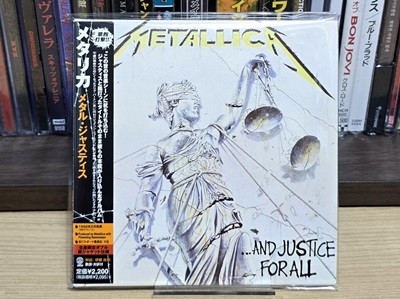 (일본반 / 한정반 / 엘피미니어쳐 CD) Metallica - ...And Justice For All