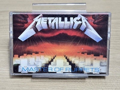 (카세트테이프 / 라이센스 초판) Metallica - Master of Puppets