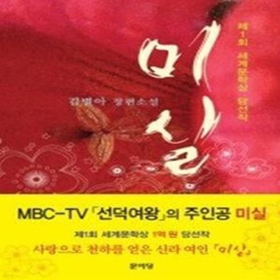 미실 - 2005년 제1회 세계문학상 수상작