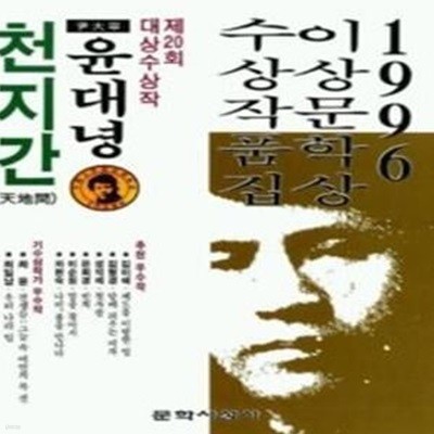 천지간 - 1996년 제20회 이상문학상 작품집