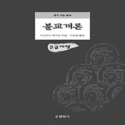 불교개론 (큰글씨책)