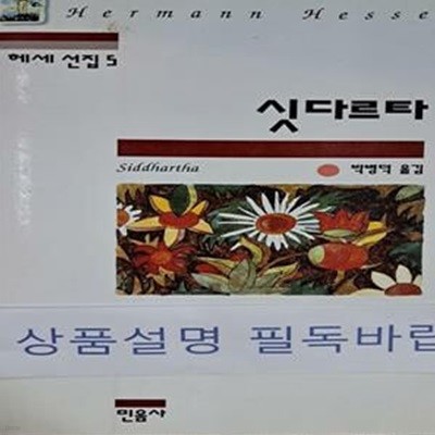 싯다르타 (헤세전집 5)