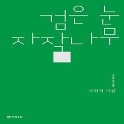 검은 눈 자작나무 (조현석 시집)