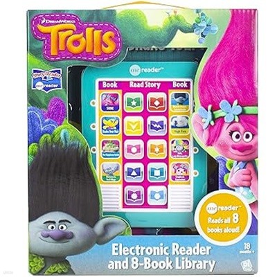 Dreamworks Trolls - Me Reader Electronic Reader 8-Books Library [Shine / Shake Your Hair / The Happiness Inside / Welcome to Troll Village / Branch's Bergen Survival Guide / High Five /