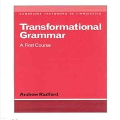 Transformational Grammar: A First Course