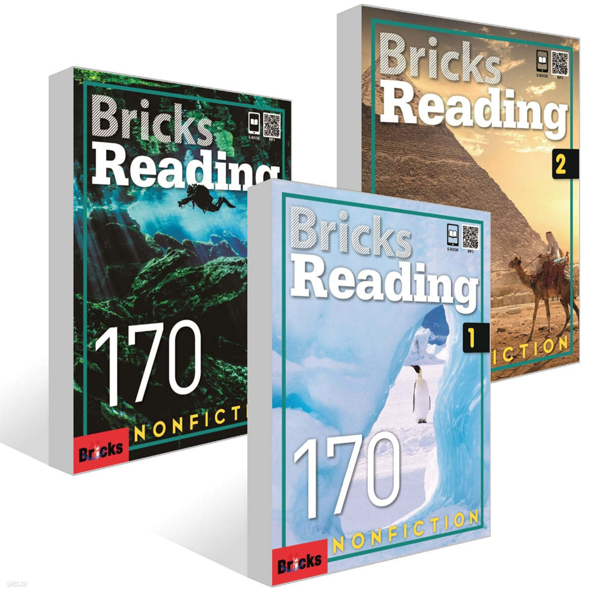 Bricks Reading 170 Nonfiction 1~3권 세트