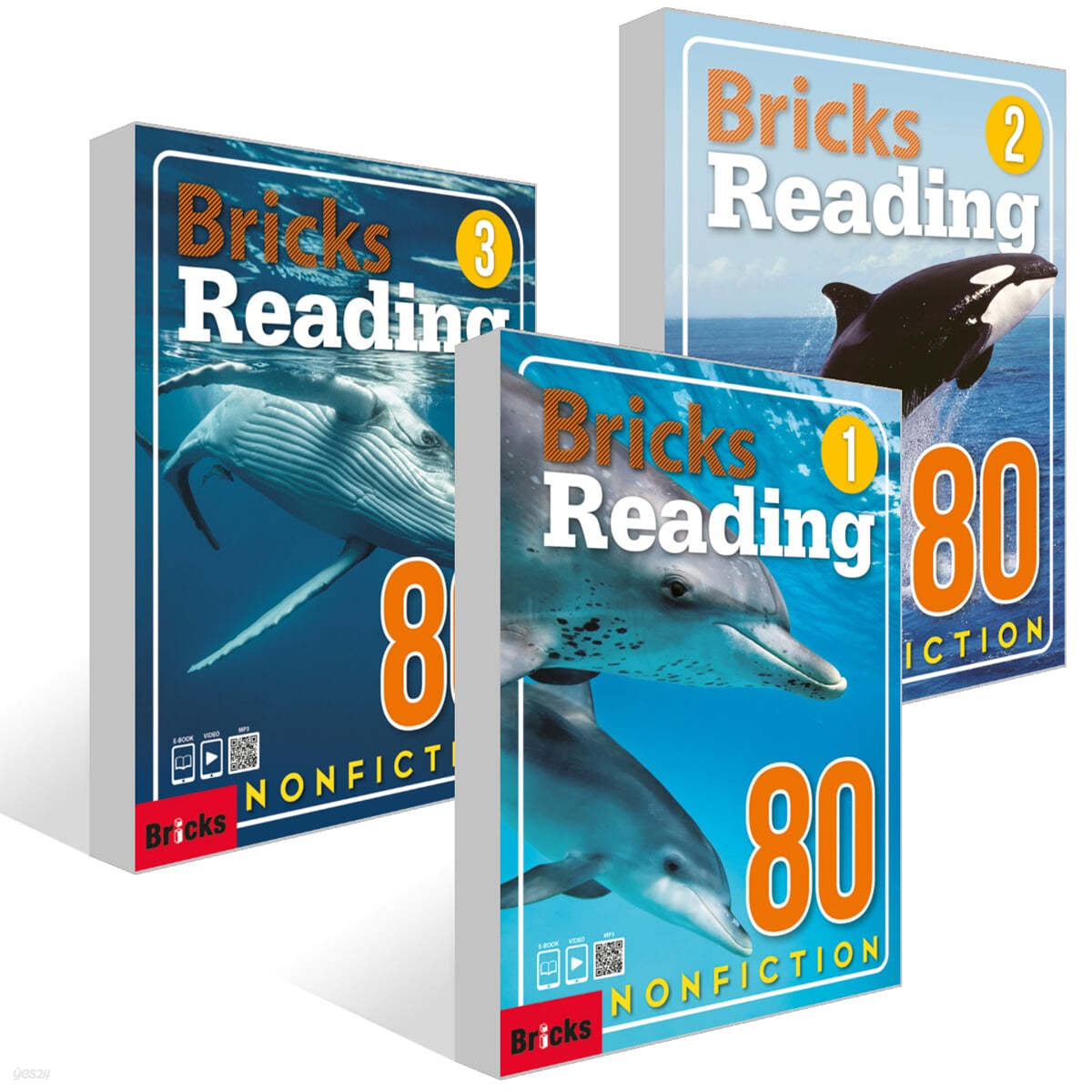 Bricks Reading 80 Nonfiction 1~3권 세트