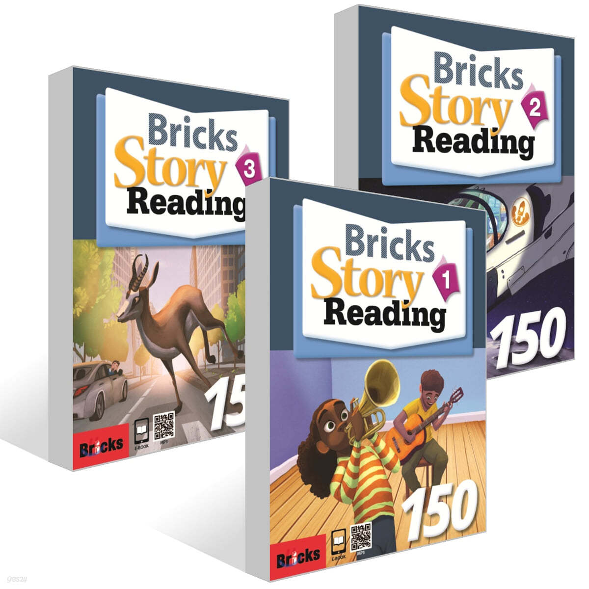 Bricks Story Reading 150 Level 1~3권 세트