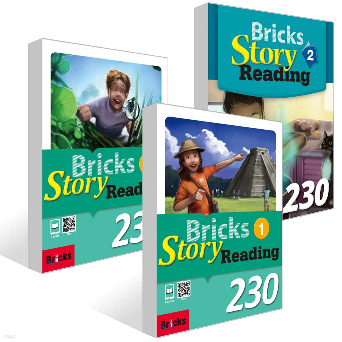 Bricks Story Reading 230 Level 1~3권 세트