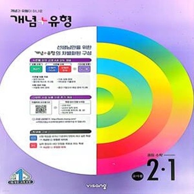 개념+유형 중등수학 2.1  ( 2022년용)  **교,사,용**