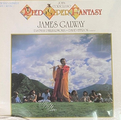 [LP] 제임스 골웨이,데이비드 에프론 - James Galway,David Effron - Corigliano Pied Piper Fantasy LP [미개봉] [서울-라이센스반]