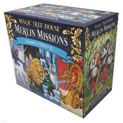 Magic Tree House Merlin Missions #1~25 Boxed Set