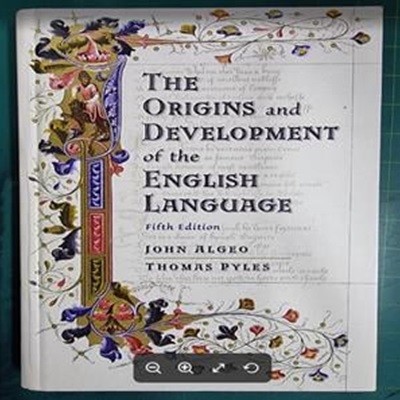 THE ORIGINS AND DEVELOPMENT OF THE ENGLISH LANGUAG / Thomas Pyles, John Algeo (지은이) | Wadsworth Pub Co [영어원서] - 실사진과 설명확인요망