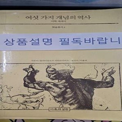 여섯가지개념의 역사 (학술총서 2)