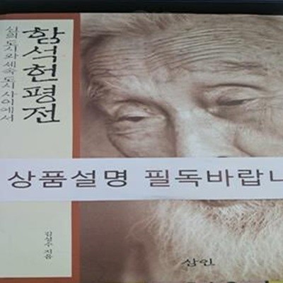 함석헌 평전 (신의 도시와 세속 도시 사이에서)