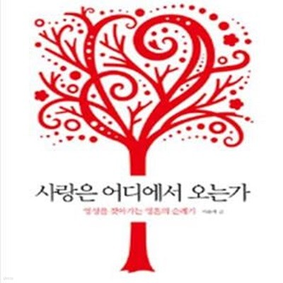 사랑은 어디에서 오는가 (영성을 찾아가는 영혼의 순례기)