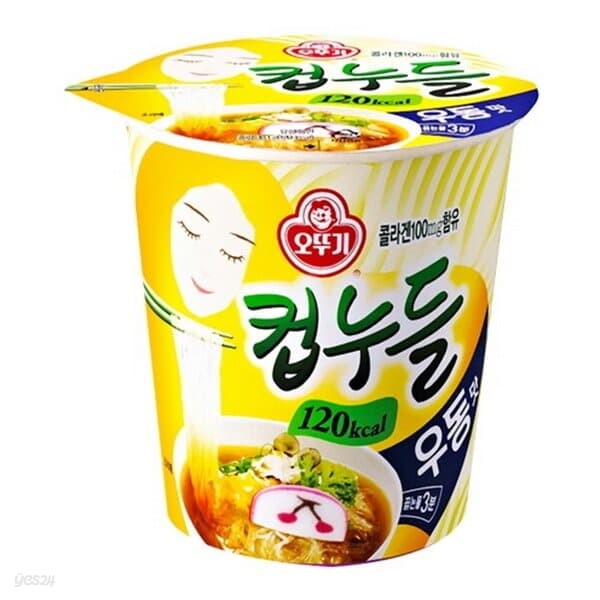 오뚜기 컵누들 우동맛/12개