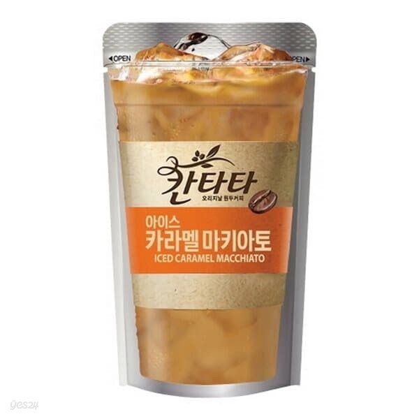 칸타타 아이스 카라멜 마끼아또 230ml/50파우치