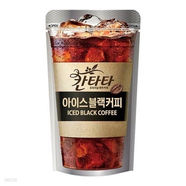 칸타타 아이스 블랙 커피 230ml/50파우치