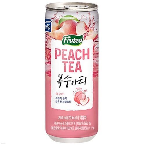 푸르밀 복숭아티 240ml/30캔