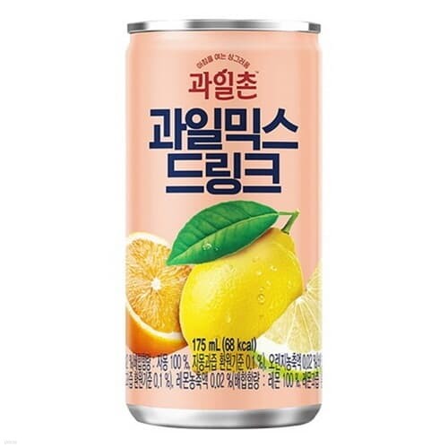 해태 과일촌 과일믹스 드링크 175ml/30캔