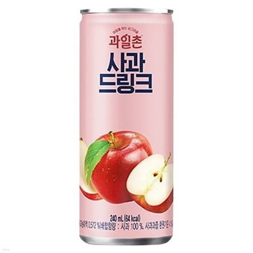 해태 과일촌 사과 드링크 240ml/30캔