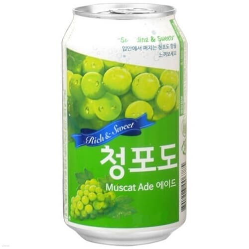 일화 청포도 에이드 350ml/24캔