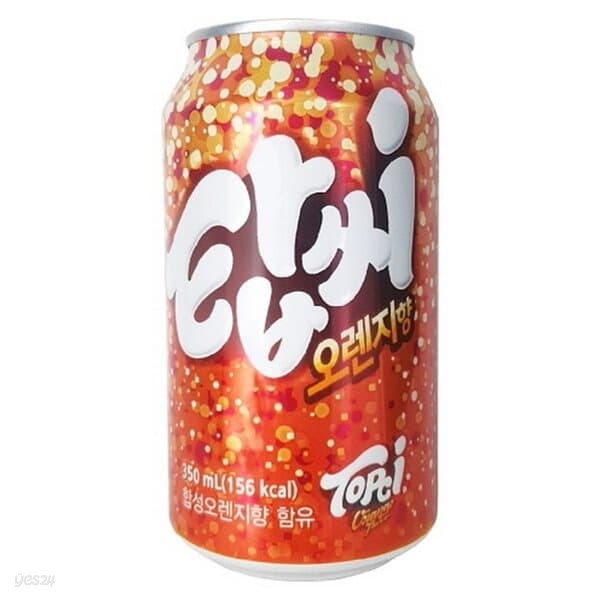 일화 탑씨 오렌지 350ml/24캔