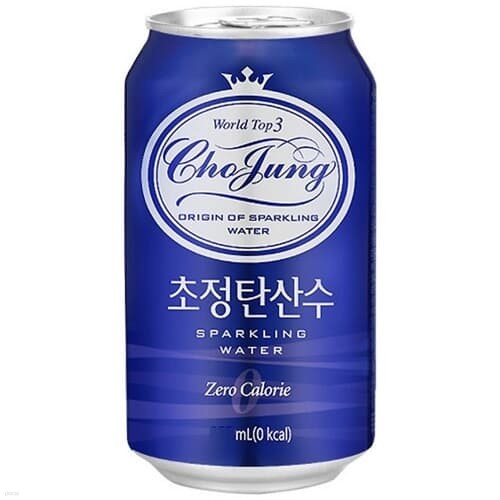 초정탄산수 플레인 350ml/24캔