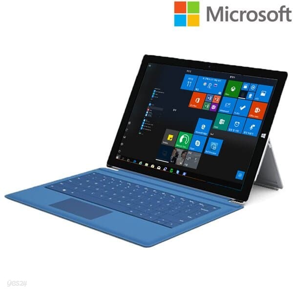 Microsoft 서피스 프로3 i5-4300U 4GB 128GB 12인치 윈도우10 정품설치 중고 타블렛 PC (키보드패드 포함) 중고 노트북