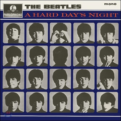The Beatles — A Hard Day's Night (비틀즈 모노 LP(바이닐)) 앨범 커버