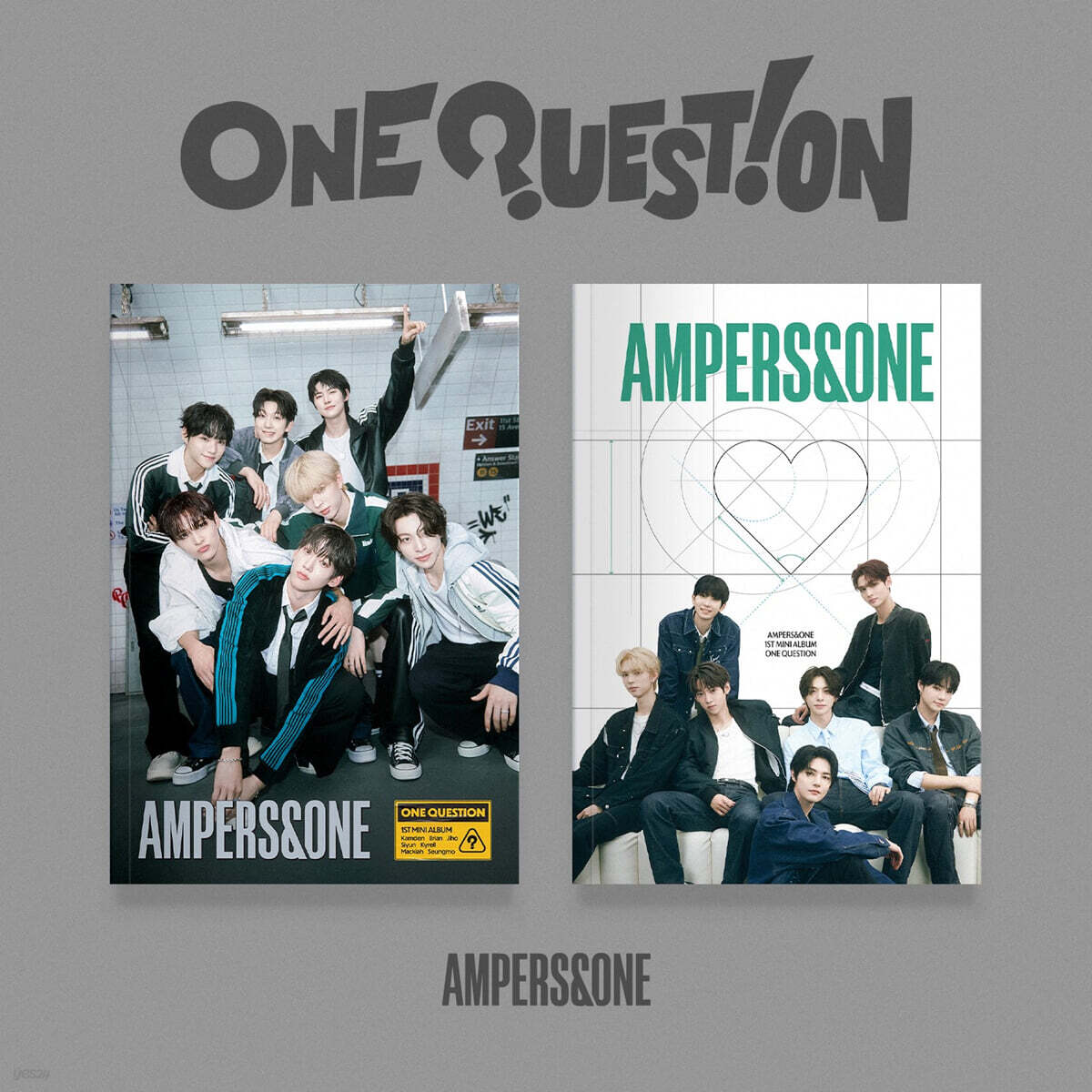 앰퍼샌드원 (AMPERS&ONE) - 미니앨범 1집 : ONE QUESTION [2종 SET]