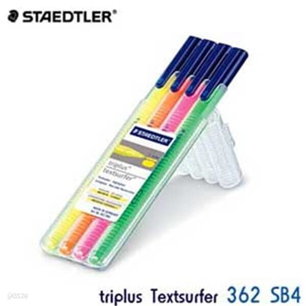 문구도매 스테들러 Textsurfer 362 SB4 4색세트 텍스트서퍼