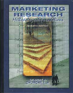 MARKETING RESEARCH - Methodological Foundations (7판)