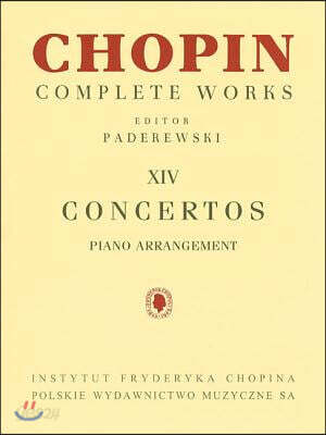 Concertos: Piano Reduction for Two Pianos Chopin Complete Works Vol. XIV
