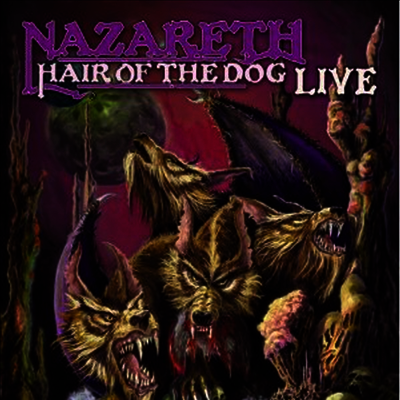 Nazareth — Hair Of The Dog Live 앨범 커버