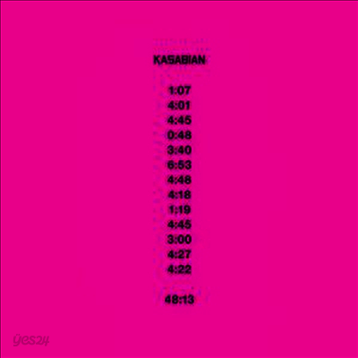 Kasabian - 48:13:00 (2LP)
