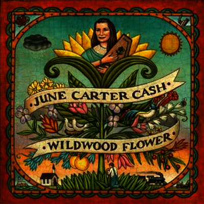 June Carter Cash — Wildwood Flower 앨범 커버