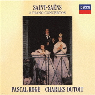 : ǾƳ ְ 1-5 (Saint-Saens: Piano Concertos Nos.1-5) (2SHM-CD)(Ϻ) - Pascal Roge