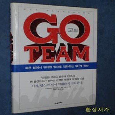 GO TEAM (고 팀,죽은 팀에서 위대한 팀으로 진화하는 3단계 전략,KI신서 1411)