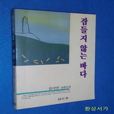 잠들지 않는 바다 - 김이연 / 초판