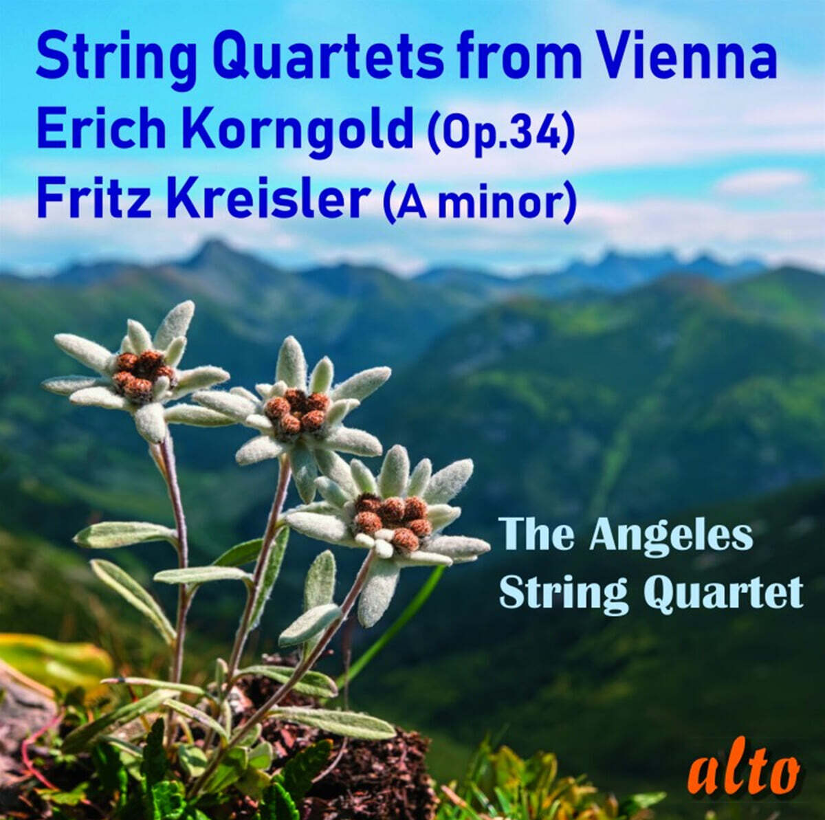 Angeles String Quartet 프리츠 크라이슬러: 현악사중주 A단조, 코른골트: 현악사중주 3번 Op. 34 (String Quartets from Vienna: Korngold & Kreisler)
