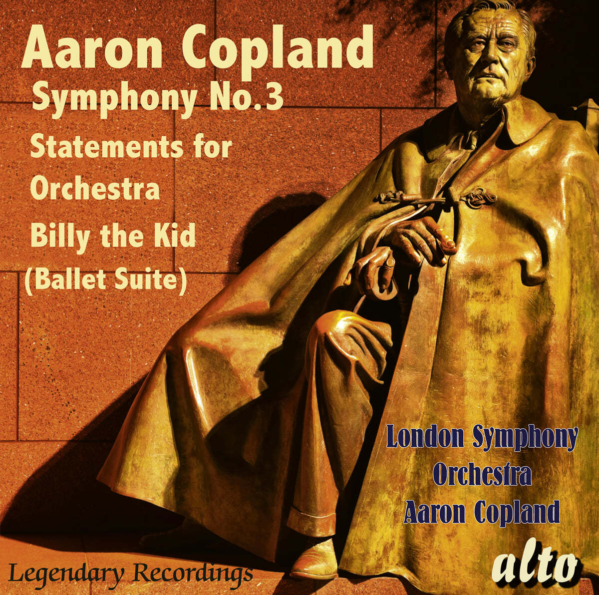 Aaron Copland 아론 코플랜드: 교향곡 3번, 빌리 더 키드 (발레 조곡), 교향곡 3번 (Aaron Copland: Symphonie No 3)