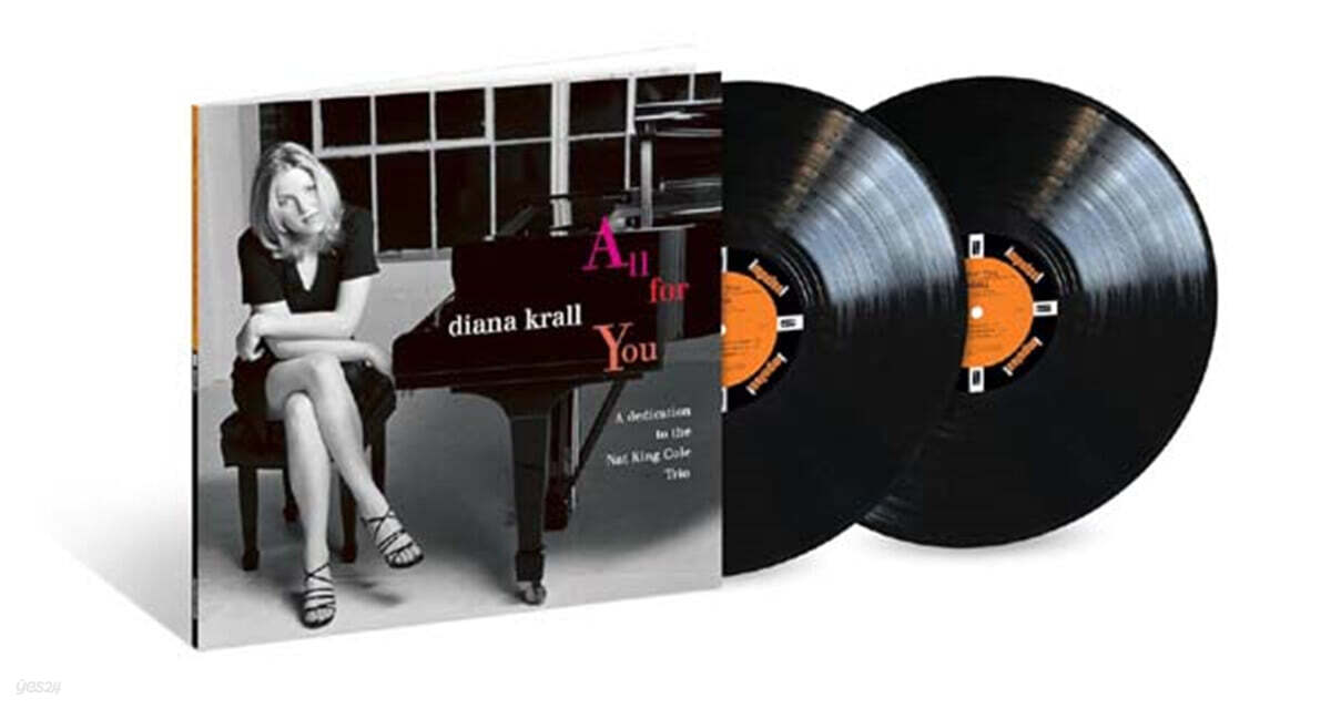 Diana Krall (다이애나 크롤) - All For You (A Dedication To The Nat King Cole Trio) [2LP]