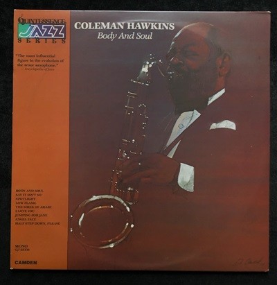 [LP] 수입원반 COLEMAN HAWKINS (MONO반) QJ-25131