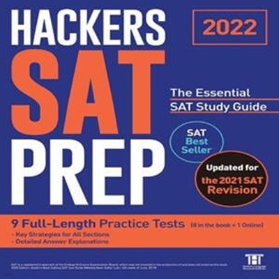 2022 HACKERS SAT PREP: The Essential SAT Study Guide (해커스 프렙(prep.hackers.com) 9 Full-Length Practice Tests)