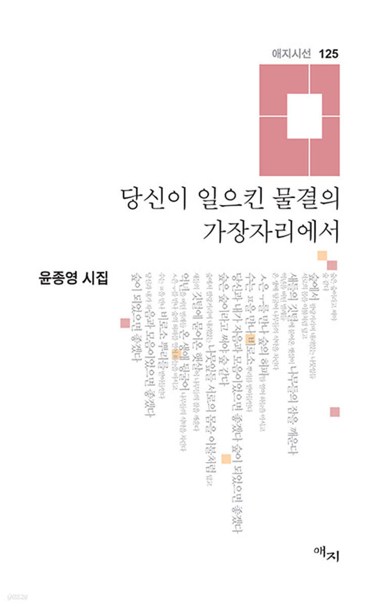 당신이 일으킨 물결의 가장자리에서