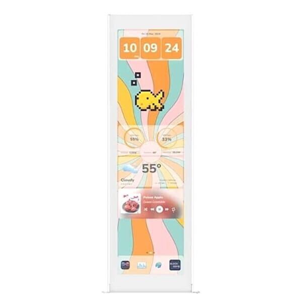 HYTE Y70 Touch Infinite Display Upgrade 스노우